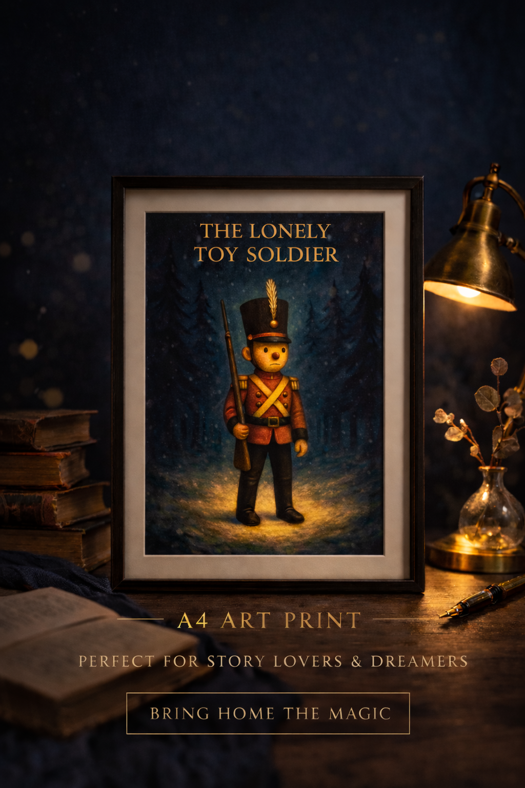 The Lonely Toy Soldier A4 print