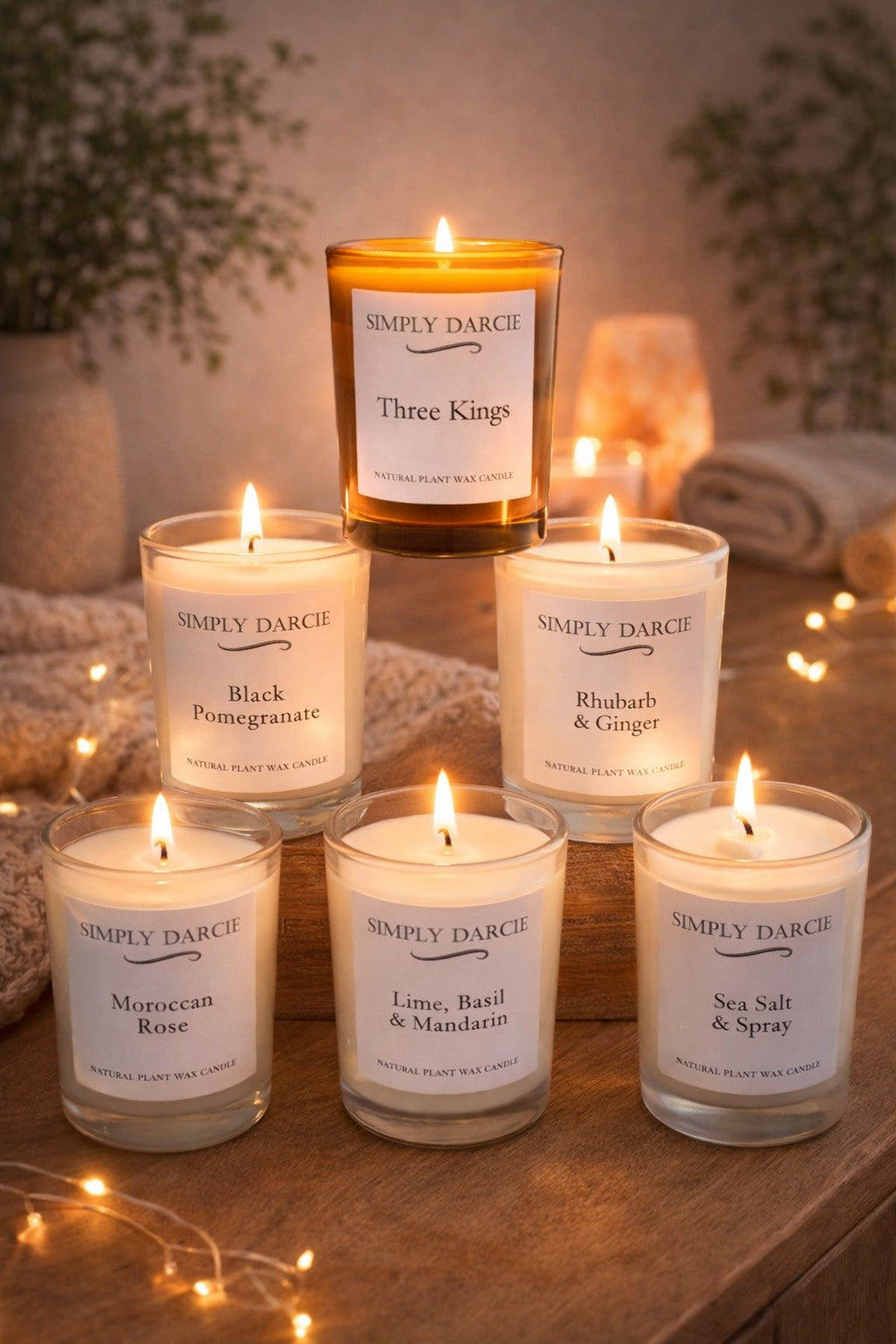 Simply Darcie Natural Plant Wax Candle 60g