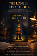 The Lonely Toy Soldier Wire bound note book with lined paper